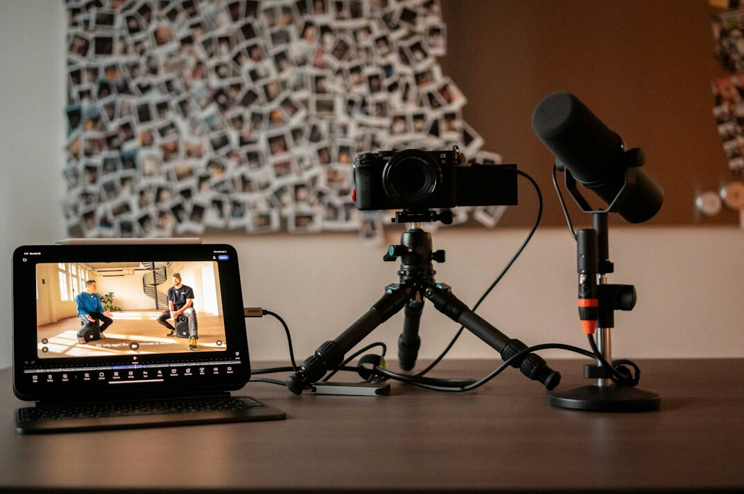 modern streaming on tablet